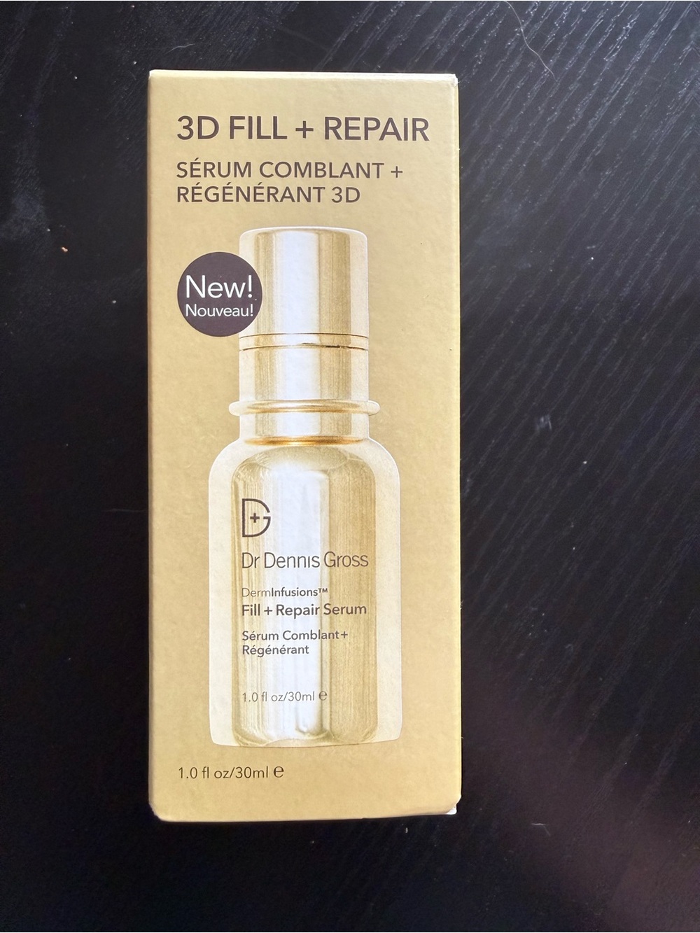 Dr. Dennis Gross 3D Fill + Repair Serum — Gold Radiance